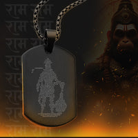 Hanuman Chalisa Pendant With Chain