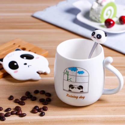 3D Panda Coffee Mug (Rain)