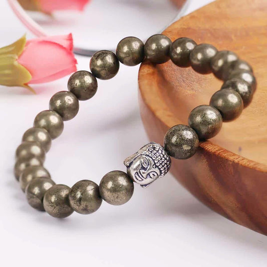 Pyrite Bracelet for Lucky Charm