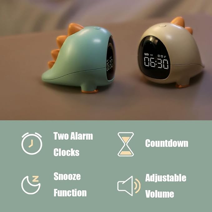 Cartoon Dinosaur  Alarm Clock & Countdown Timer