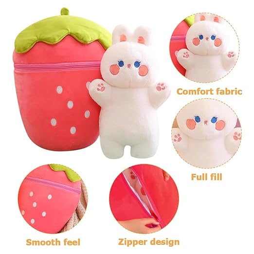 Strawberry Rabbit Teddy