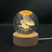 3D Crystal Ball (Clear & Top Quality)