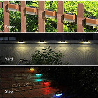 Solar Stair Lights: Auto Light Up in the Dark