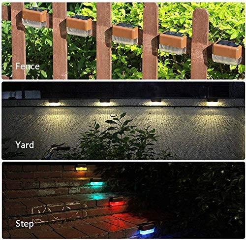 Solar Stair Lights: Auto Light Up in the Dark