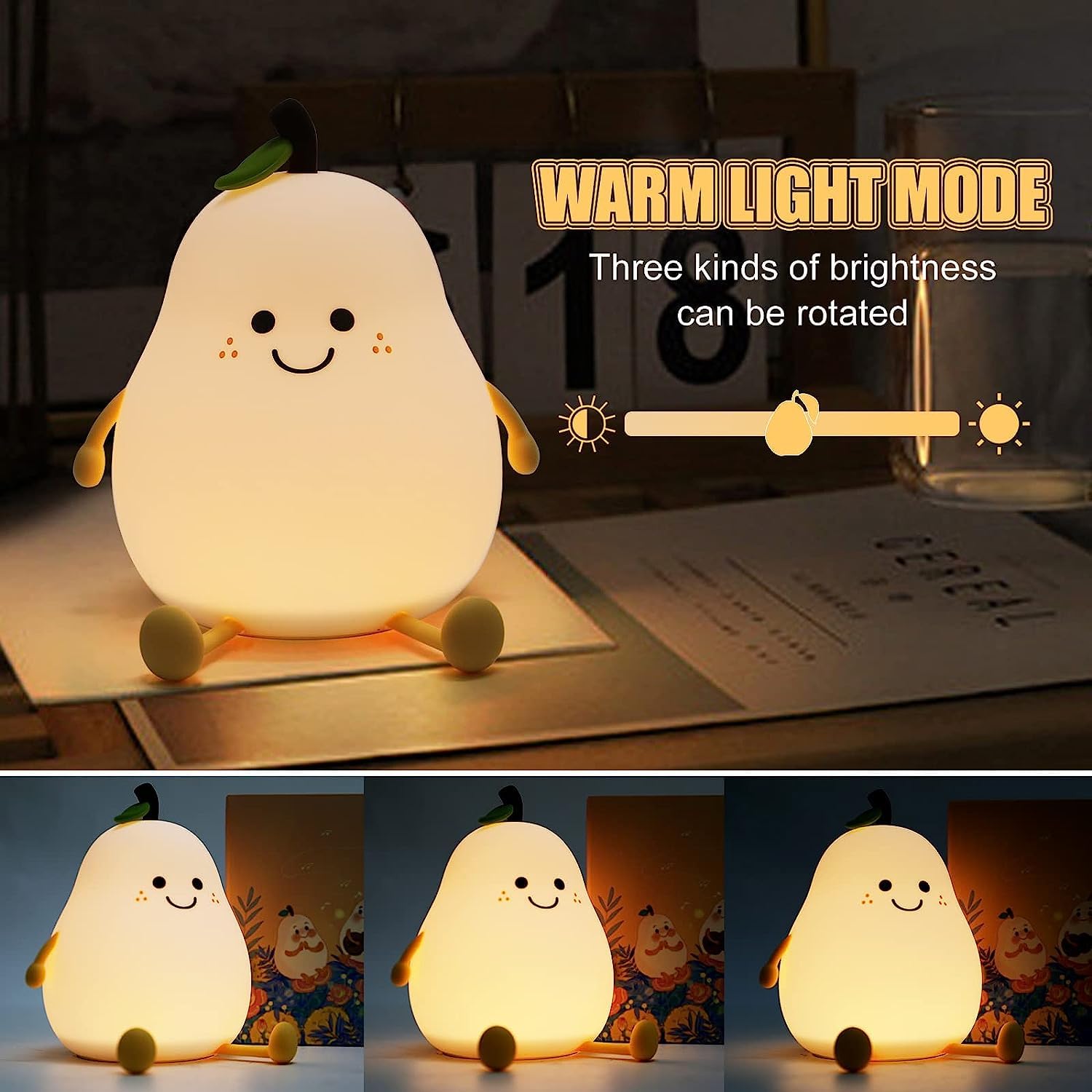 Pear Silicone Lamp