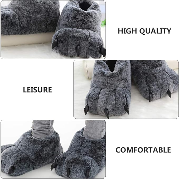 Monster House Slippers with anti slip bottom (Universal Size)