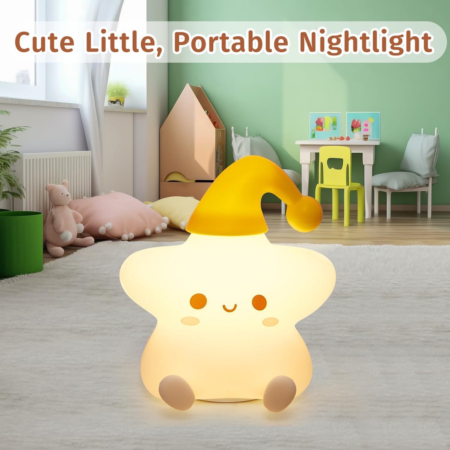 Little Star Silicone Night Lamp