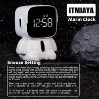 Astronaut Emoji Alarm Clock