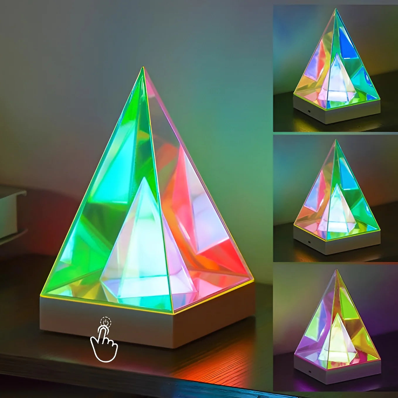 Crystal Light Pyramid