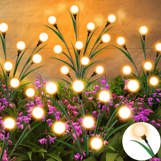 Enchanting Firefly Lights : Unique Solar Powered Garden Lights