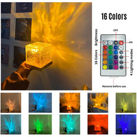 Water Wave Lamp - 16 Light Colors