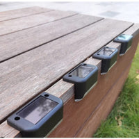 Solar Stair Lights: Auto Light Up in the Dark