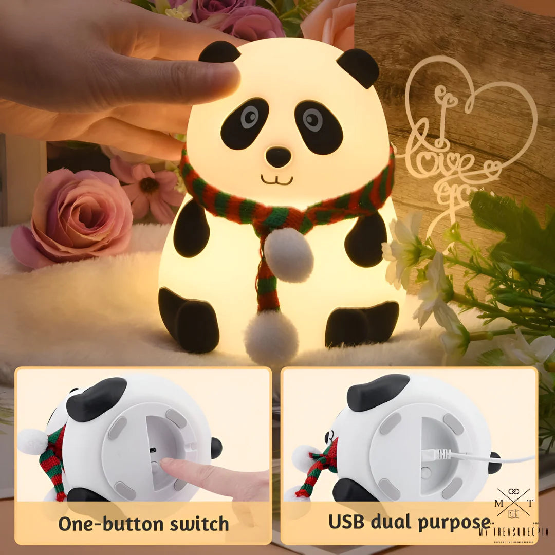 Panda Silicone Lamp