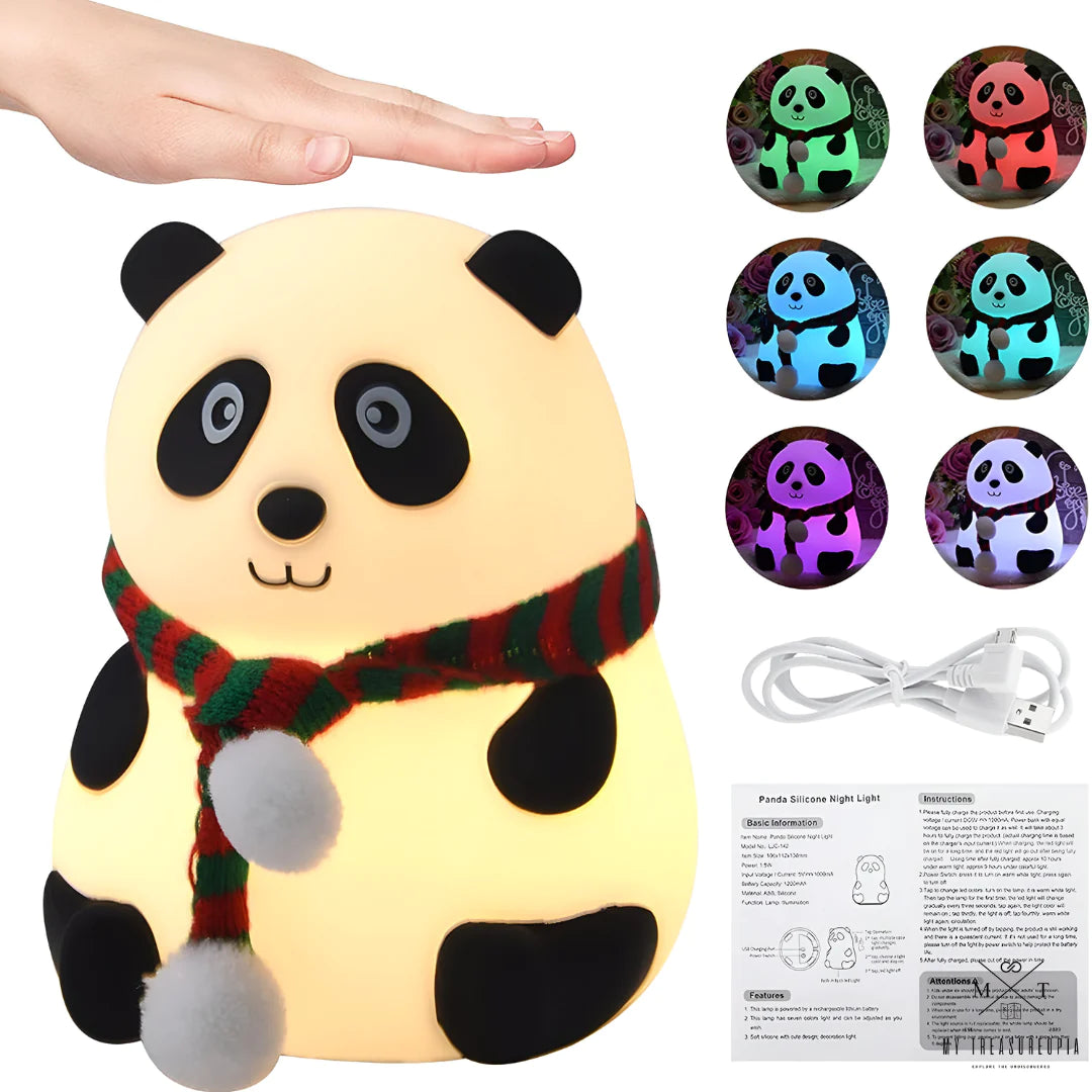 Panda Silicone Lamp