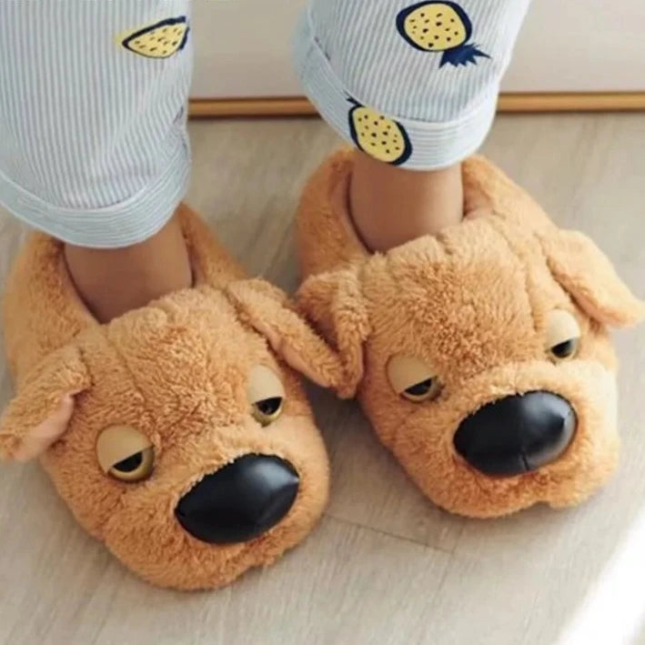 Dog Slippers House Slippers with anti slip bottom (Universal Size)